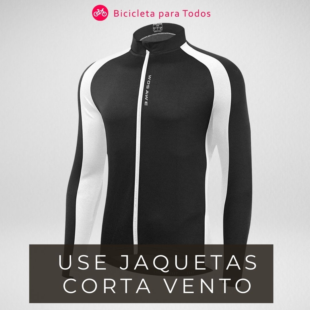 use jaqueta corta vento com foto de uma ao fundo cinza