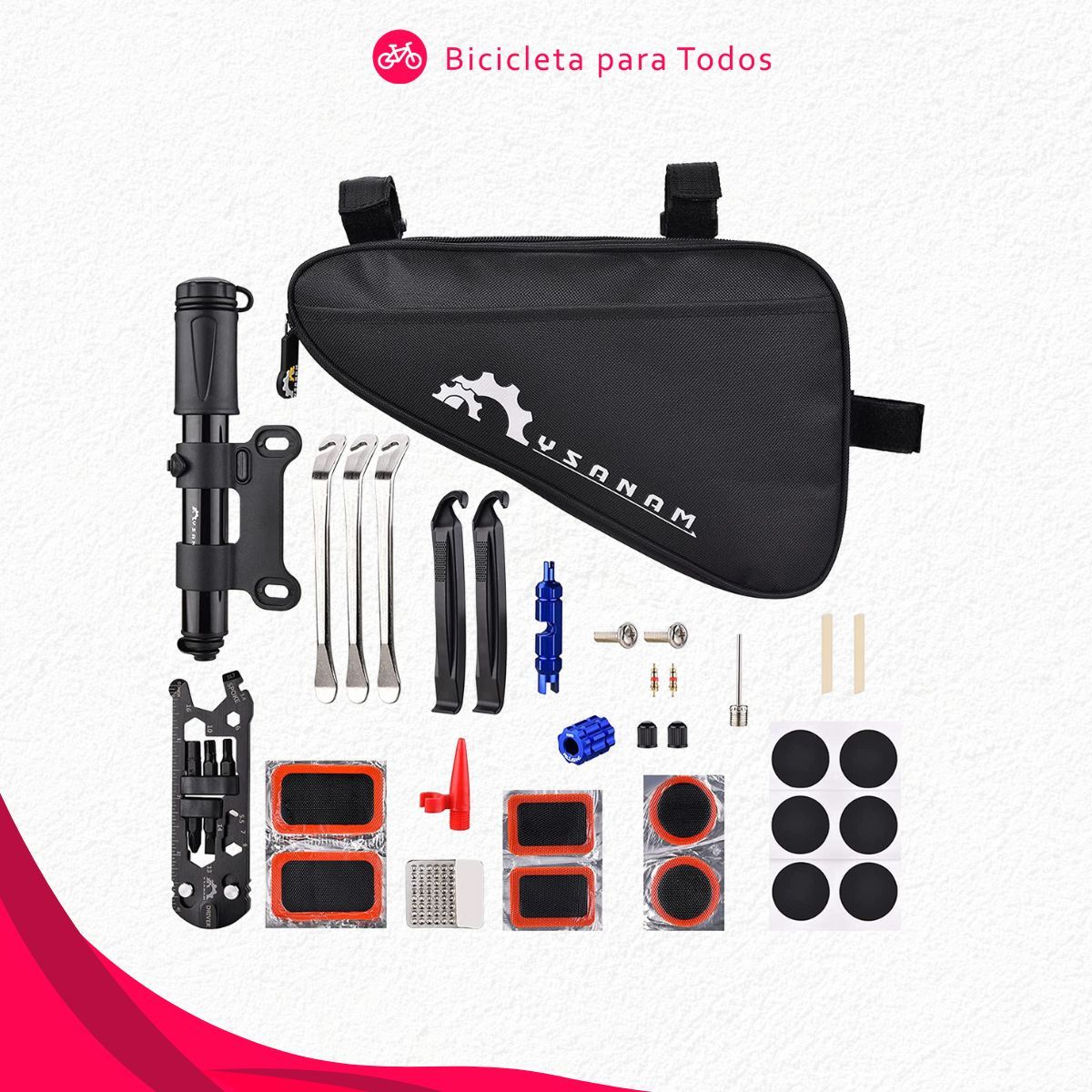 melhor kit de ferramentas para reparos na bike