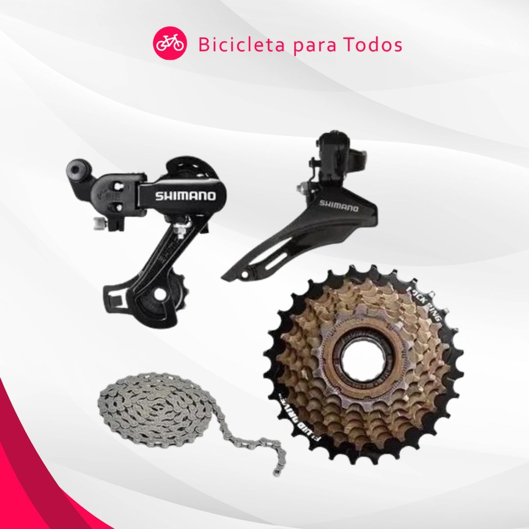 foto do kit shimano