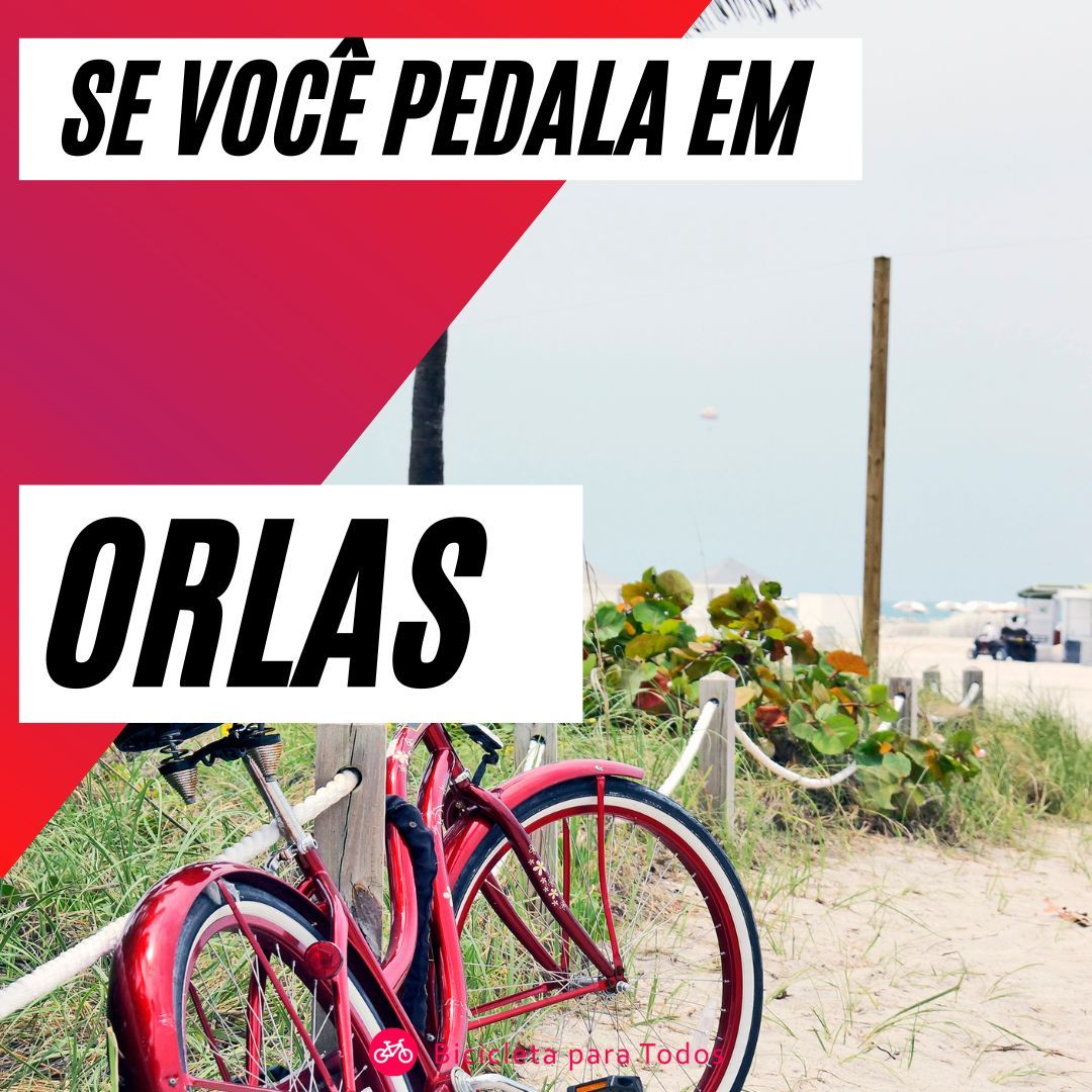 foto com legenda se você pedala em orlas