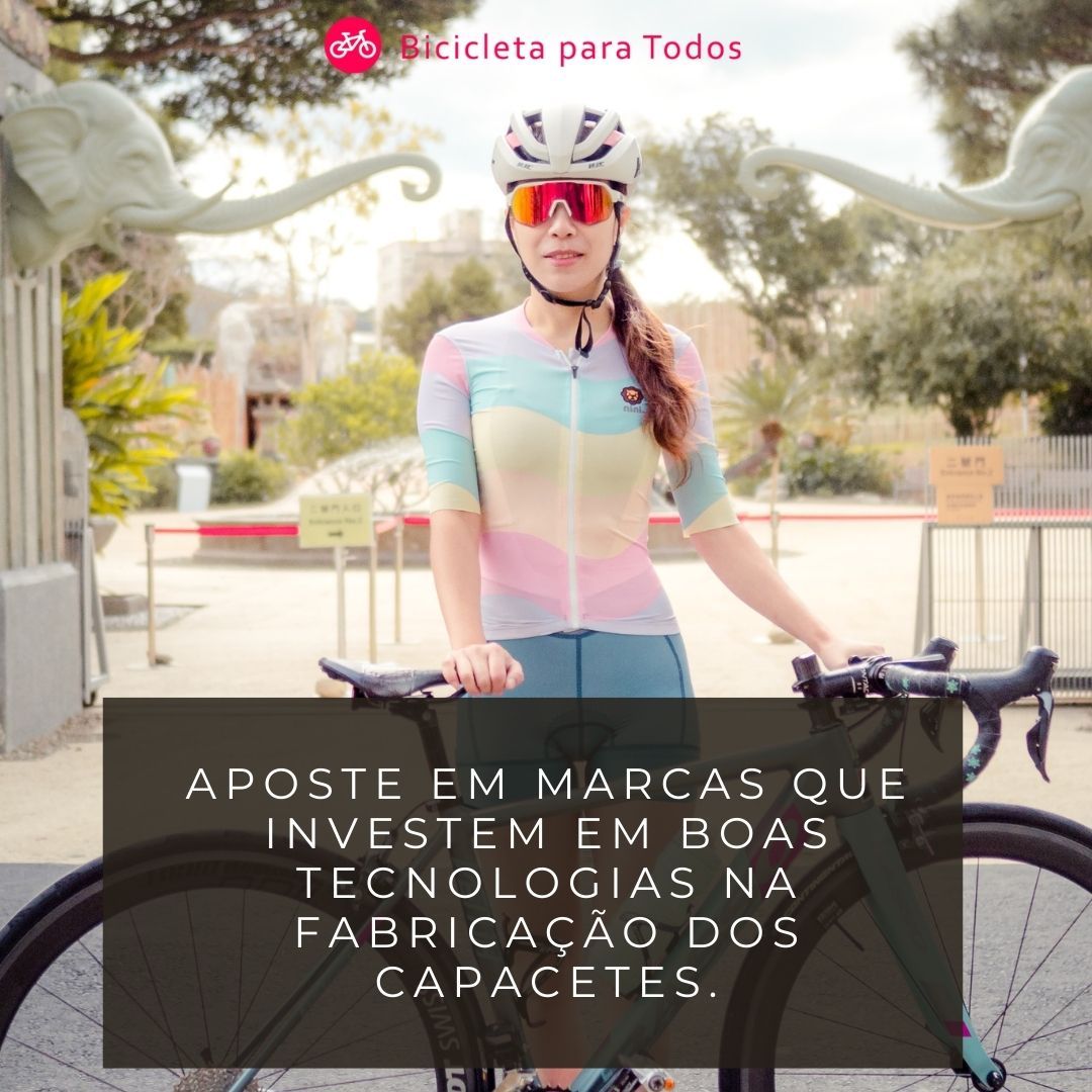 boas marcas para capacetes de ciclistas