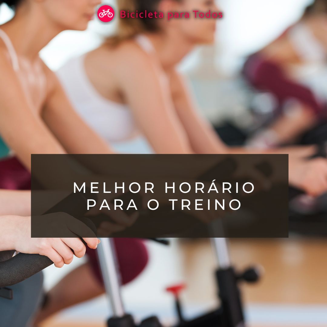 foto com legenda melhor horário para o treino