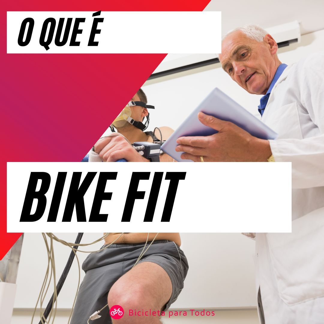 foto com legenda o que é bike fit