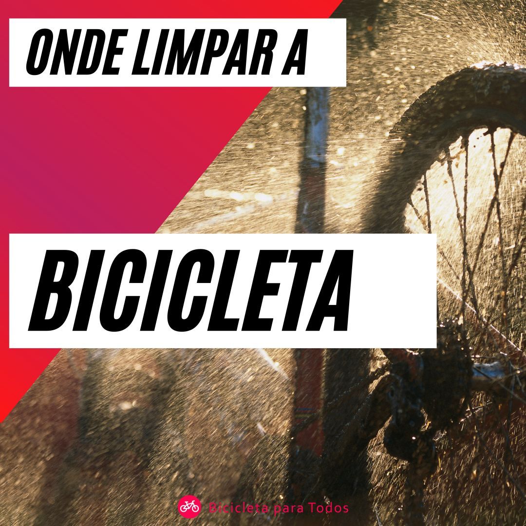 foto com legenda onde limpar a bike