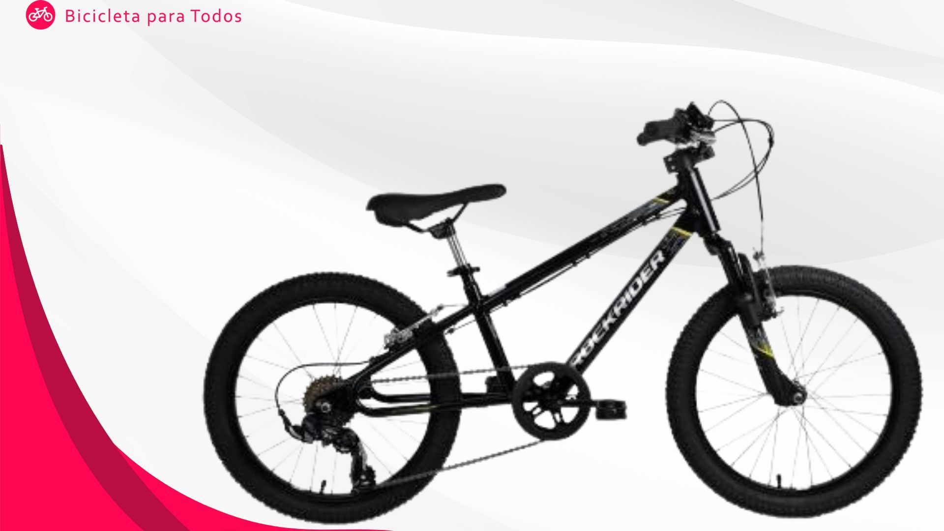 foto da rockrider infantil st 500