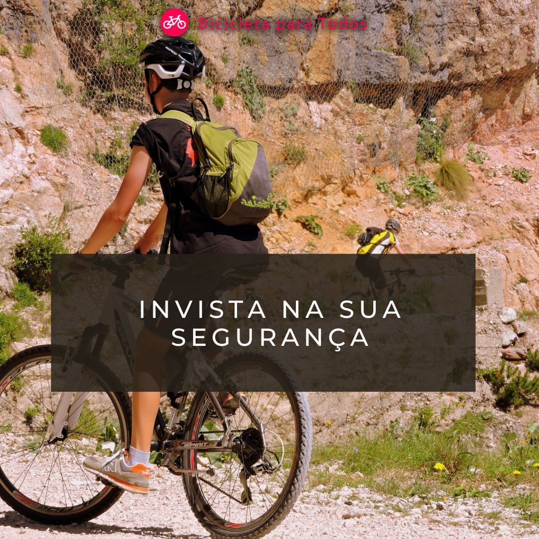 foto com legenda invista na sua segurança