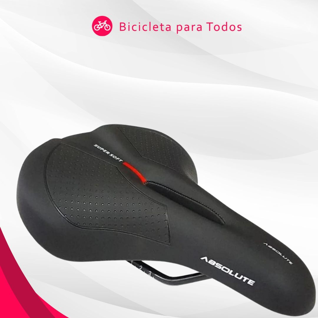 foto do selim feminino na cor preta