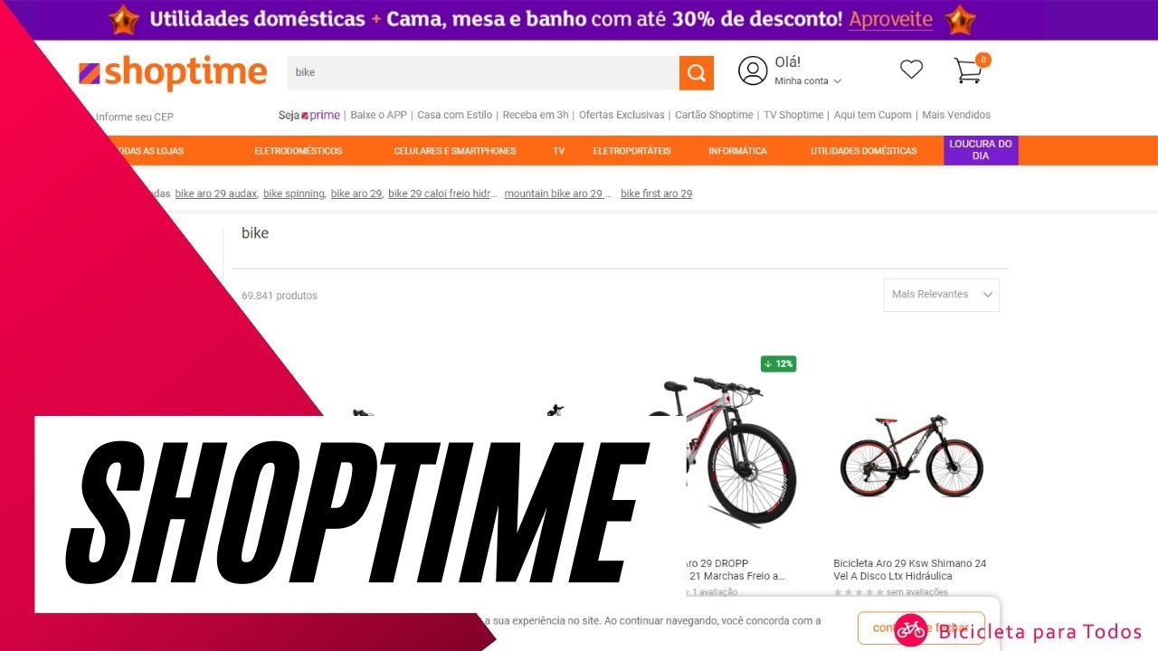 Foto da loja shoptime