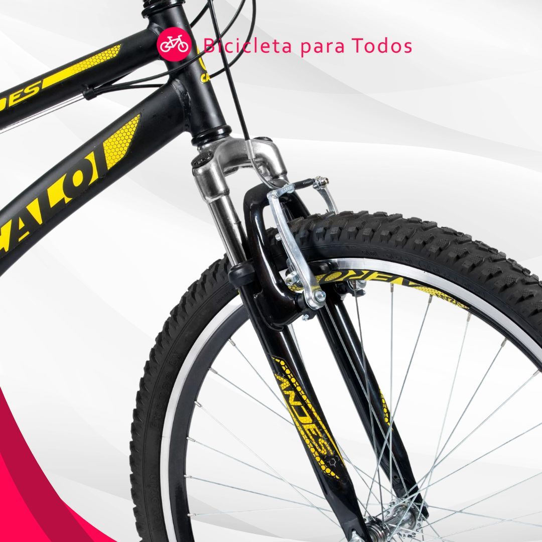 foto da suspensão da bike