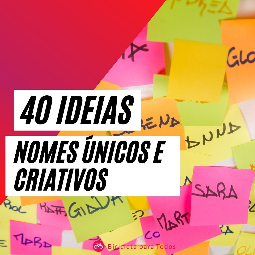 Escolha um nome diferente para sua loja!