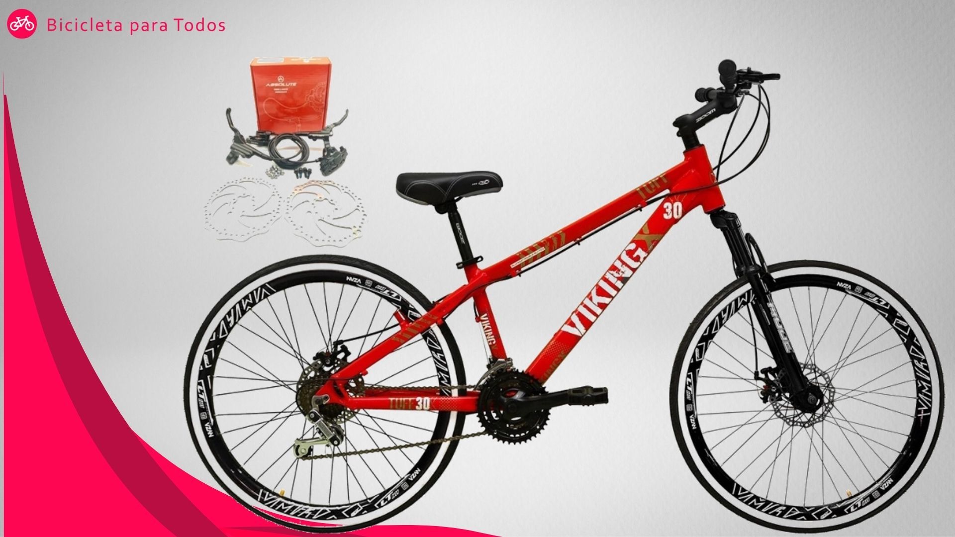 foto da Viking Tuff vermelha