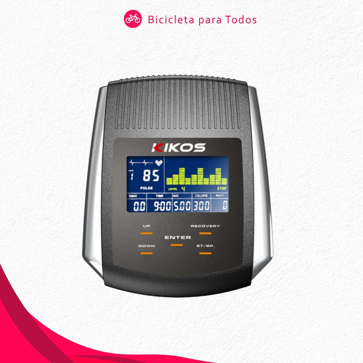 visor lcd bicicleta ergométrica