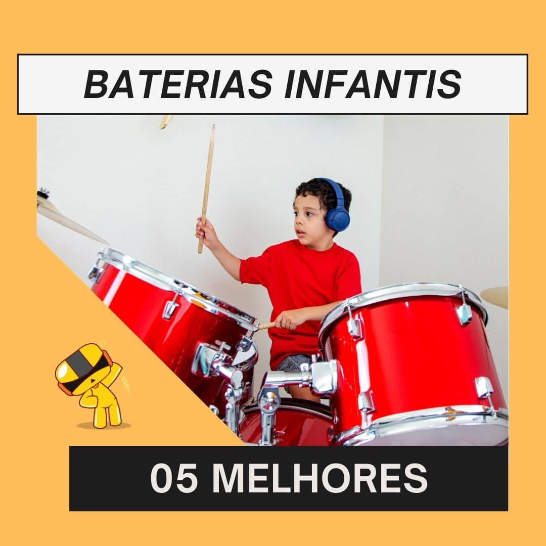 foto capa com legenda 05 baterias infantis