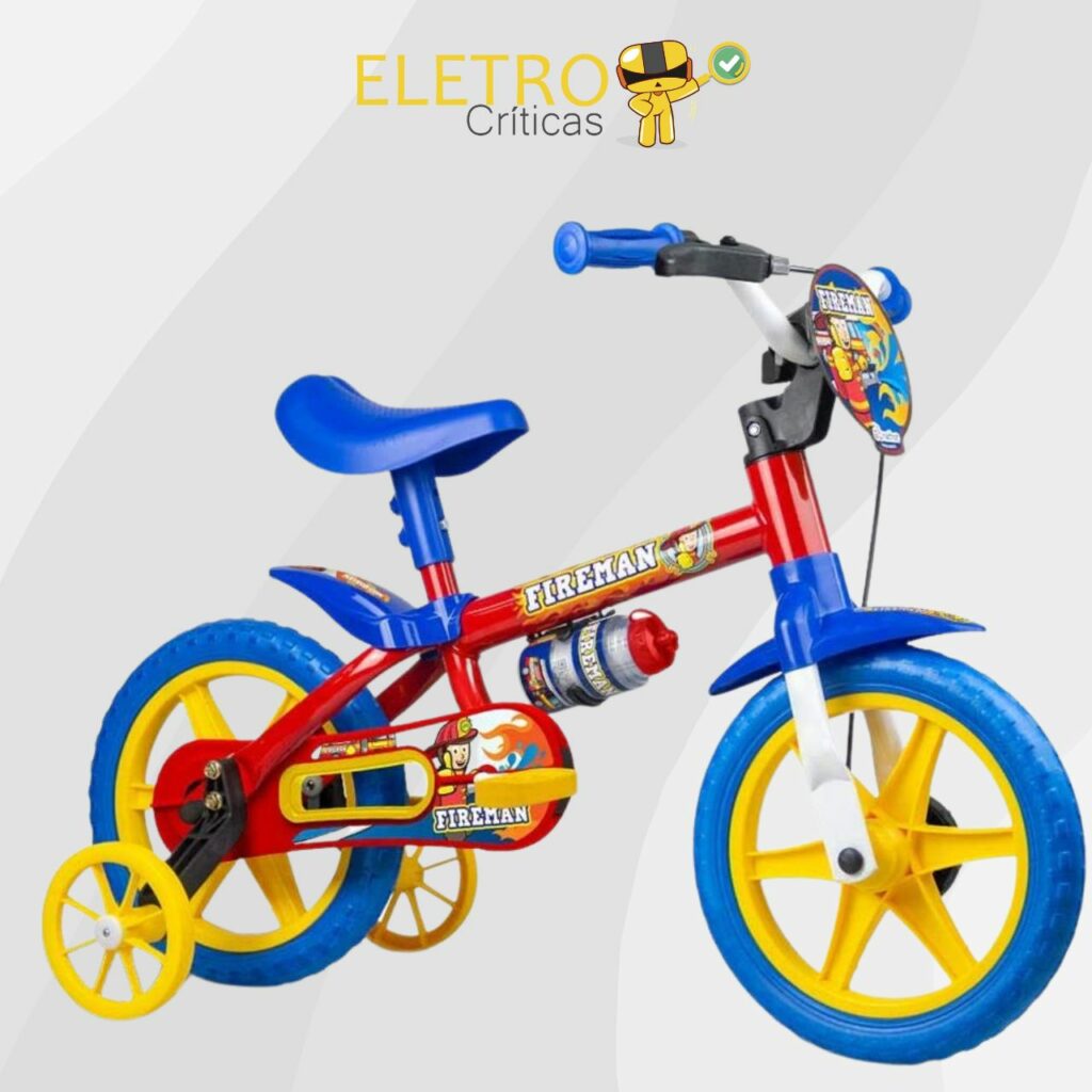 foto da bicicleta bombeiro