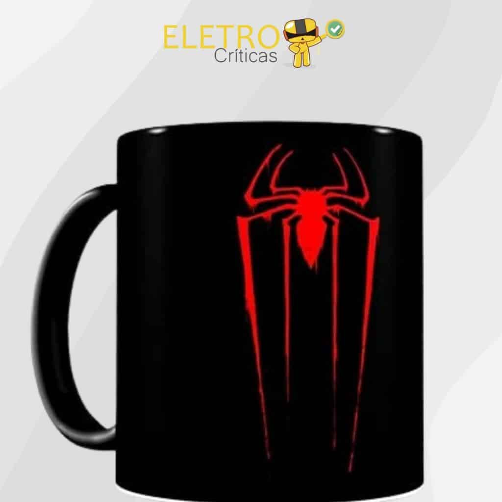 foto da caneca mágica homem aranha