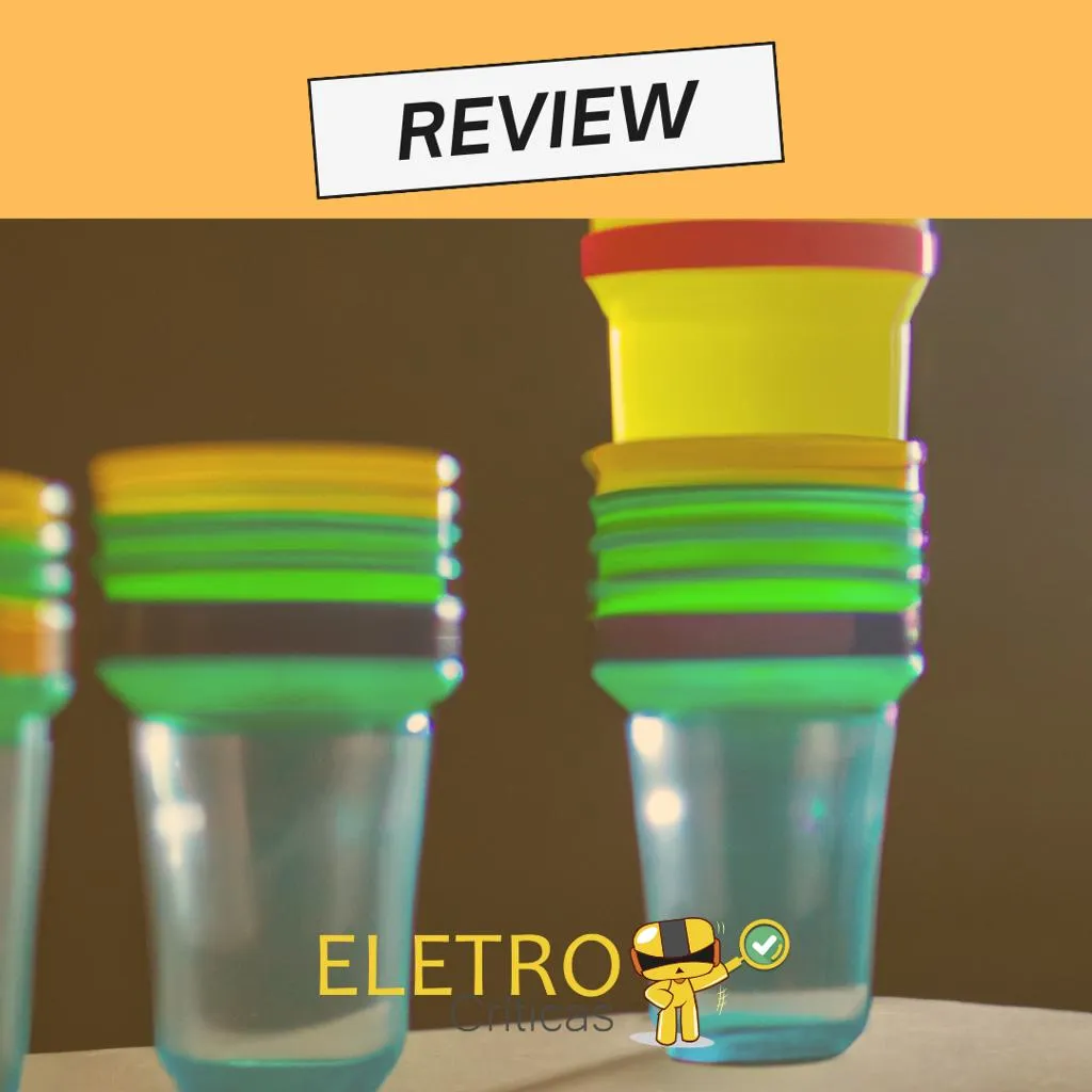 capa do post "10 Copos Retráteis Reutilizáveis de Silicone para seu Dia a Dia" com uma ilustração