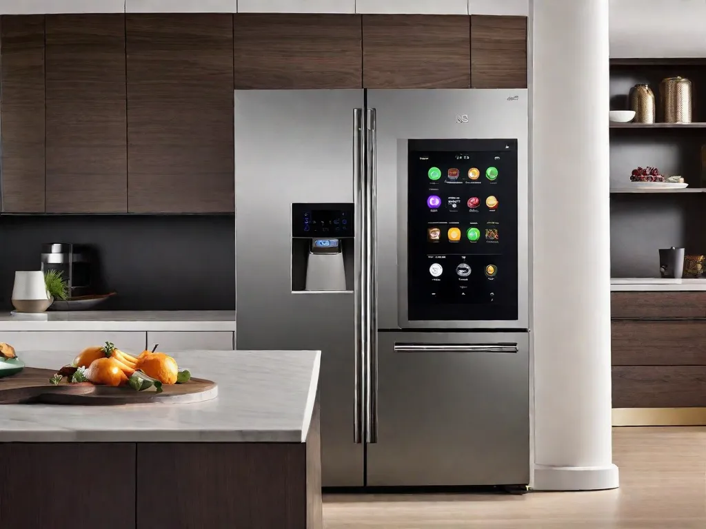 Imagine uma cozinha elegante e moderna, com eletrodomésticos inteligentes de última geração. A geladeira repõe automaticamente os mantimentos, enquanto o forno pré-aquece de acordo com a sua agenda. A cafeteira prepara uma xícara perfeita assim que você acorda, e a lava-louças limpa os pratos com precisão. Esses eletrodomésticos inteligentes simplificam sua