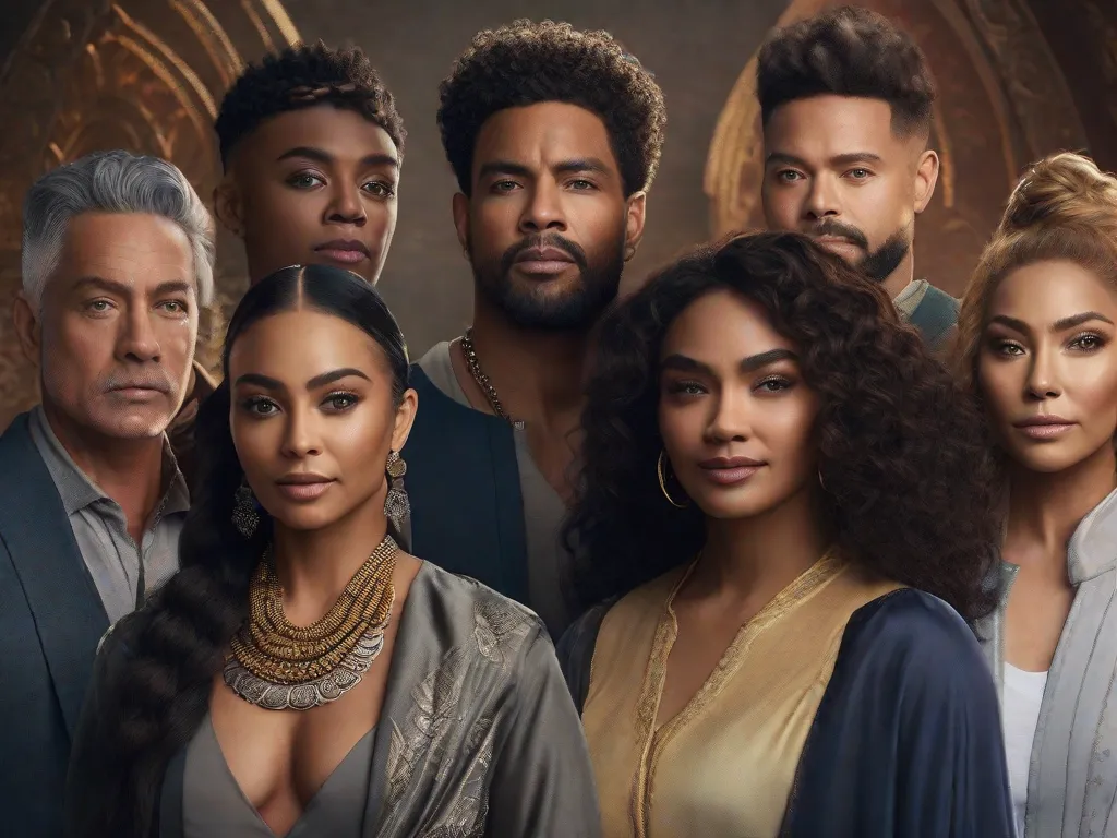 Uma imagem em close-up de um grupo diversificado de indivíduos, cada um com suas próprias características e origens únicas. Eles estão juntos, representando a beleza da diversidade e a força que vem ao abraçar diferentes perspectivas e experiências.
