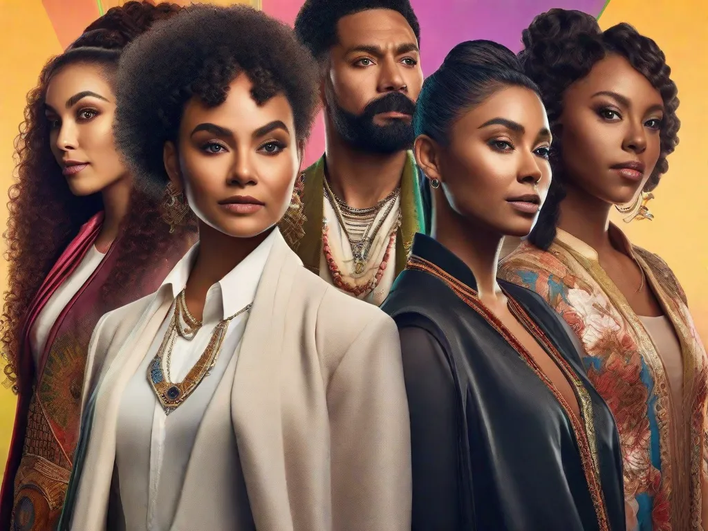 Uma imagem em close de um grupo diverso de indivíduos, cada um com suas características e origens únicas, simbolizando a beleza da diversidade humana e o poder da união. A imagem captura a essência da inclusão e celebra a singularidade de cada indivíduo.
