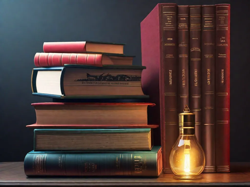 Descrição da imagem: Uma pilha de livros com capas vibrantes, representando os 10 livros mais vendidos de todos os tempos. Cada livro é único, exibindo diferentes gêneros e temas. Os títulos são exibidos de forma proeminente, convidando os leitores a explorarem esses clássicos literários.