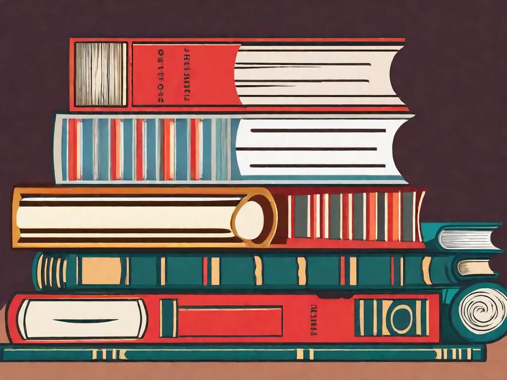 Descrição da imagem: Um close-up de uma estante de livros cheia de diversos livros coloridos. Os livros estão arrumados de forma organizada, mostrando diferentes gêneros e títulos. A imagem representa o mundo cativante da literatura, convidando os espectadores a explorar e se deliciar com a alegria da leitura.