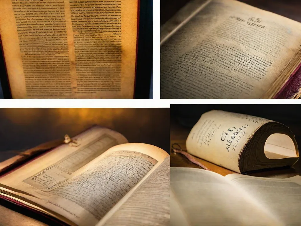 Uma imagem em close de um livro aberto com trechos destacados e anotações, simbolizando a jornada introspectiva que a leitura pode nos levar. As páginas estão cheias de sabedoria e ideias instigantes, convidando o espectador a mergulhar no mundo da literatura e refletir sobre as complexidades da vida.