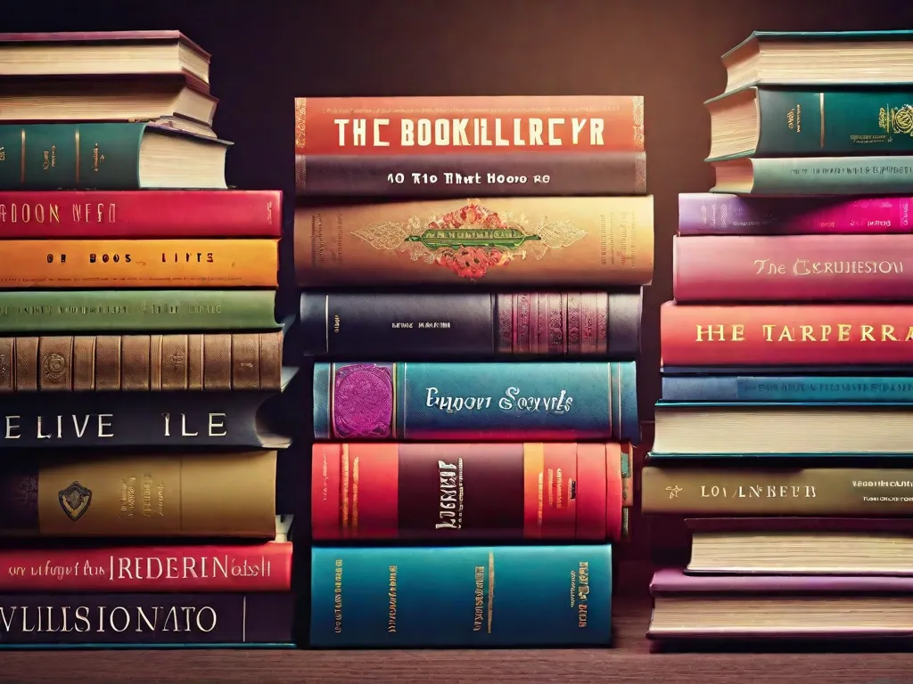 Descrição da imagem: Um close-up de uma estante de livros cheia de livros coloridos. Cada livro possui um design de capa único, representando diferentes gêneros e temas. Os livros estão dispostos de maneira a criar um belo mosaico de palavras e histórias, simbolizando o poder da literatura em conectar corações e transformar vidas.