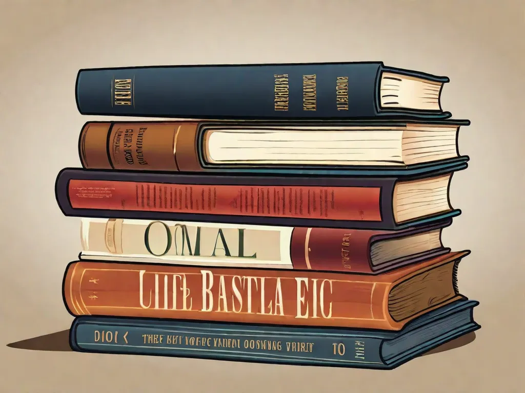 Uma imagem em close-up de três livros antigos e desgastados empilhados um em cima do outro. Os títulos são visíveis e representam três trilogias literárias diferentes. Os livros têm uma aura misteriosa, atraindo os leitores para se mergulharem em suas histórias cativantes do começo ao fim.